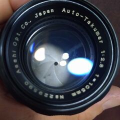 優良品　希少　Auto Takumar 105mm F2.8 M42　分解清掃済の画像
