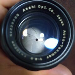 優良品　希少　Auto Takumar 105mm F2.8 M42　分解清掃済の画像