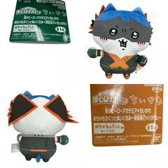 186001 新品未使用 めちゃもふぐっとぬいぐるみ ちいかわ×僕のヒーローアカデミア 緑谷出久 爆豪勝己 轟焦凍 3点まとめ売り [1000027774679]の画像