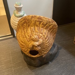 たぬき　置物　陶器の画像
