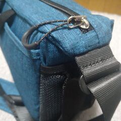 エツミ VE-3563 カメラバッグ シュープリーム MS-1 ブルー 美品の画像