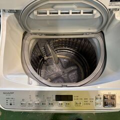 【愛品館八千代店】シャープ　2022年製　5.5㎏/3.5kg全自動洗濯乾燥機　ES-TX5Fの画像