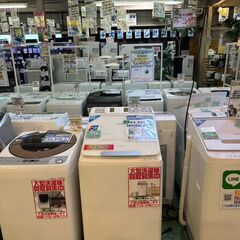【愛品館八千代店】シャープ　2022年製　5.5㎏/3.5kg全自動洗濯乾燥機　ES-TX5Fの画像