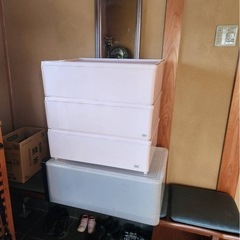 代行出品　衣装ケース　４点　まとめての画像