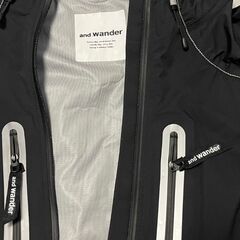 and wander PERTEX SHIELD rain jacketの画像