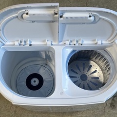 ２槽式電気洗濯機　２０２０年製　洗濯３．０ｋｇ／脱水２．０ｋｇ　ホワイト　ベルソス製　コンパクト　家庭用　ＲＣ－２００の画像