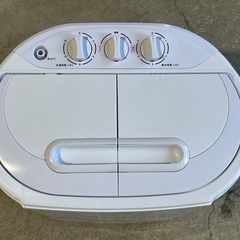 ２槽式電気洗濯機　２０２０年製　洗濯３．０ｋｇ／脱水２．０ｋｇ　ホワイト　ベルソス製　コンパクト　家庭用　ＲＣ－２００の画像