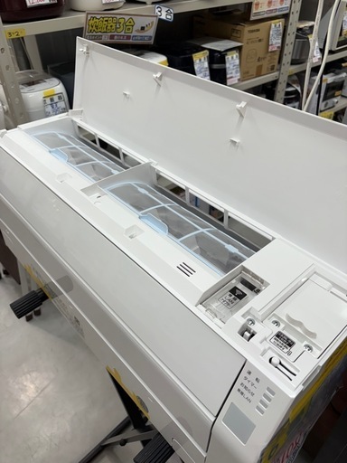 取付可【富士通/エアコン2.2k】【6畳用】★2022年製　クリーニング済み/６ヶ月保証付き【管理番号12608】F-25-0817 