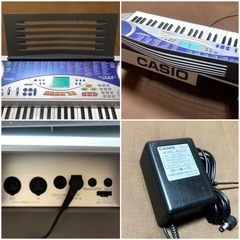 【良品】カシオ CASIO 電子ピアノ　光ナビゲーションキーボードの画像