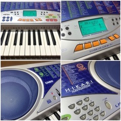 【良品】カシオ CASIO 電子ピアノ　光ナビゲーションキーボードの画像