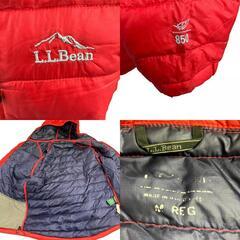 186000 L.L.Bean エルエルビーン ダウンジャケット M 赤 メンズ [1000021829900]の画像