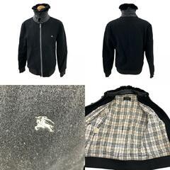 199990 BURBERRY BLACK LABEL バーバリーブラックレーベル その他アウター M ブラック ポリエステル/コットン/羊毛 メンズ [1000021833785]の画像