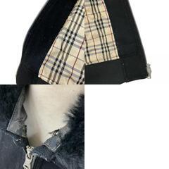 199990 BURBERRY BLACK LABEL バーバリーブラックレーベル その他アウター M ブラック ポリエステル/コットン/羊毛 メンズ [1000021833785]の画像