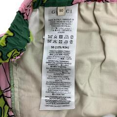 186005 GUCCI グッチ ケンスコット フローラル シルクショーツ ハーフパンツ 50 シルク メンズ [1000023045889]の画像