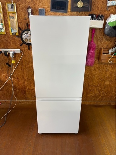 H2503　美品 ハイセンス Hisense 2ドア冷蔵庫　2022年　162L 　