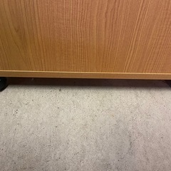 ◎ 木製4段チェスト　引き出し5個　キャスター付きの画像