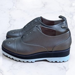 AU BANNISTER オゥバニスター 厚底 シューズ スリッポンの画像