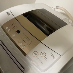 洗濯機 （haier　7kg）の画像