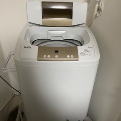 洗濯機 （haier　7kg）の画像