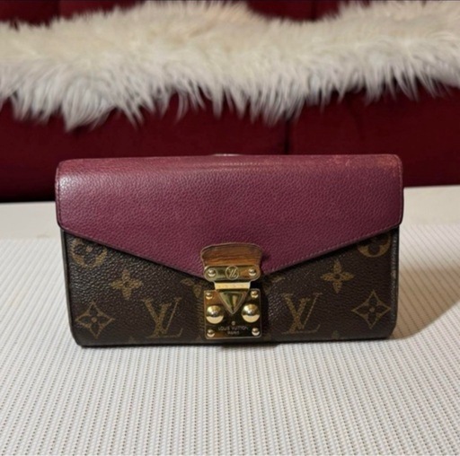 ルイヴィトン 長財布 モノグラム ポルトフォイユ パラス SN0145 オロール