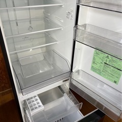 H2506 TOSHIBA 東芝　 2021年　2ドア冷蔵庫　153L  正面傷多数　の画像