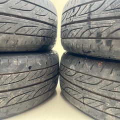 【美品】シュタイナー165/55R14 タイヤ・アルミホイールセットの画像