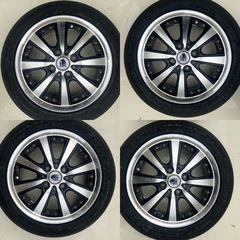 【美品】シュタイナー165/55R14 タイヤ・アルミホイールセットの画像