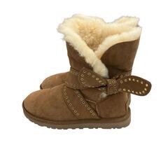 186000 UGG アグ ムートンブーツ 1016305  25 ブラウン レディース [1000025388267]の画像