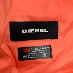 186000 DIESEL ディーゼル ベスト L オレンジ ポリエステル メンズ [1000025398433]の画像
