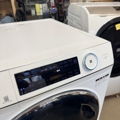 【超美品‼️】ハイアール 2024年製 12.0kgドラム式洗濯機 アイト 洗濯機 洗剤･柔軟剤自動投入 ホワイト♪の画像