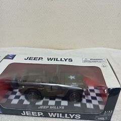 アメリカ軍　Jeepミニカー　32分の1スケールの画像