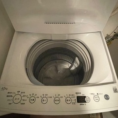 2022年製 Haier AQAU BW-45A 洗濯機 45Aホワイト の画像