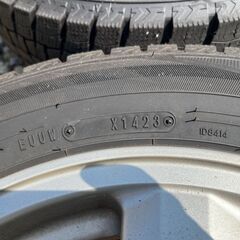 スタッドレスタイヤ 165/70R14 WINTERMAX ヴィッツ　純正ホイール　の画像