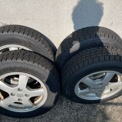 スタッドレスタイヤ 165/70R14 WINTERMAX ヴィッツ　純正ホイール　の画像