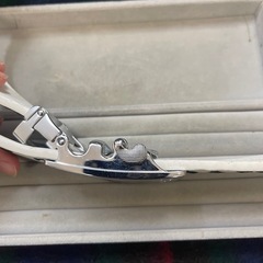 ガッチャゴルフ メンズ ホールレス ベルト ベルト ホワイトゴルフの画像