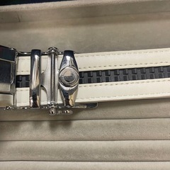 ガッチャゴルフ メンズ ホールレス ベルト ベルト ホワイトゴルフの画像