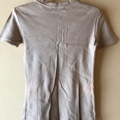 CECIL McBEE ベージュ プリントTシャツ Mの画像