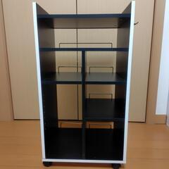 山善 ラック ゲーム機 収納ラック ホワイト FGR-8545WHの画像
