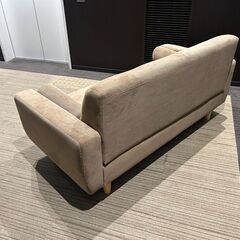 【展示品・未使用品】2人掛けソファ  🚚自社配送時💳代引き可🚚(現金、クレジット、スマホ決済対応)の画像