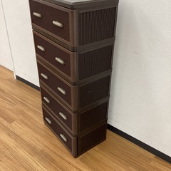 【トレファクマーケット久喜店】5段プラチェストの画像