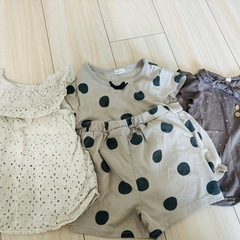 キッズ服 女の子 9点セット 80～90cmの画像