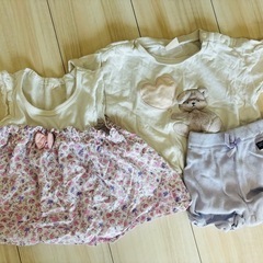 キッズ服 女の子 9点セット 80～90cmの画像