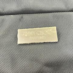 186005 JIMMY CHOO ジミーチュウ 大容量 ナイロン 2WAY ボストンバッグ ネイビー 2WAY ナイロン レディース [1000027782179]の画像