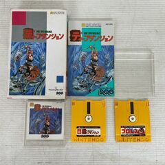 魔洞戦紀 ディープダンジョン ファミコン ベースボール セット テレビゲーム ディスクシステム ディスクカード プロレス A0266の画像