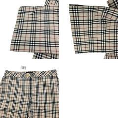 186000 BURBERRY バーバリー ノバチェックパンツ FQA81-055  M/ポリウレタン/綿 レディース [1000025375021]の画像