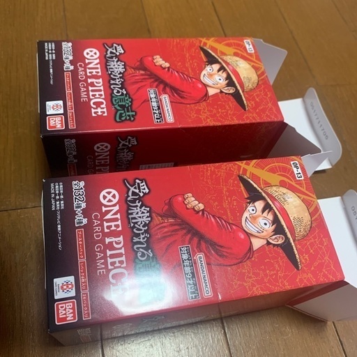 ワンピースカード受け継がれる意志2BOX ※手渡し可能な方1箱3000