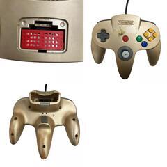 186000 現状品 Nintendo 任天堂 Nintendo64 NUS-001  ゴールド [1000025371443]の画像