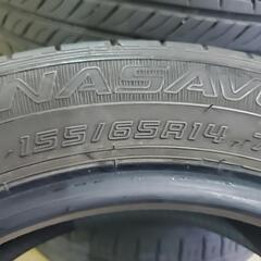 タイヤは無料で組み換え工賃のみ！訳あり155/65R14ダンロップ4本セットの画像