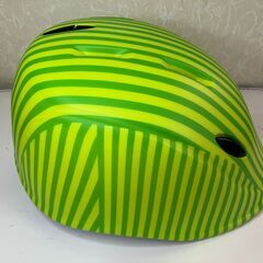 【中古雑貨】子供用品　ヘルメット　緑の画像
