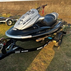 Stx-15F トレーラーセット　定期検査、車検満タン　水上バイク　の画像